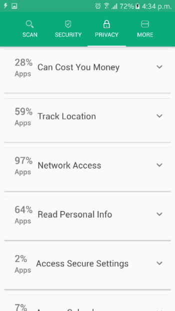 Systweak Anti-Malware Manage App Permissions