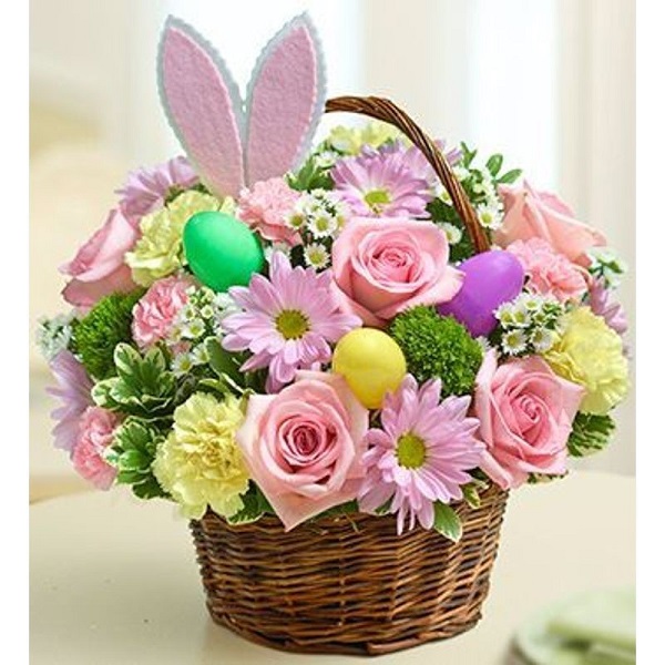 Floral Easter Basket